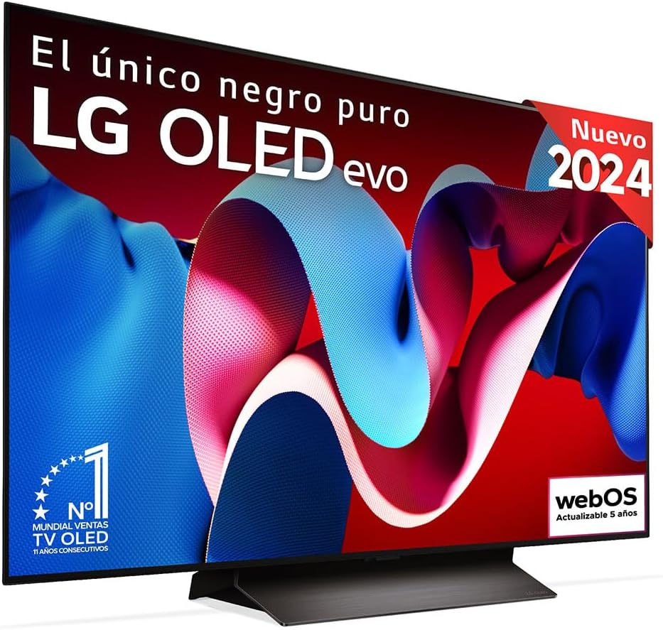 LG TV 48″ OLED 4K UHD – 48C44LAAEU