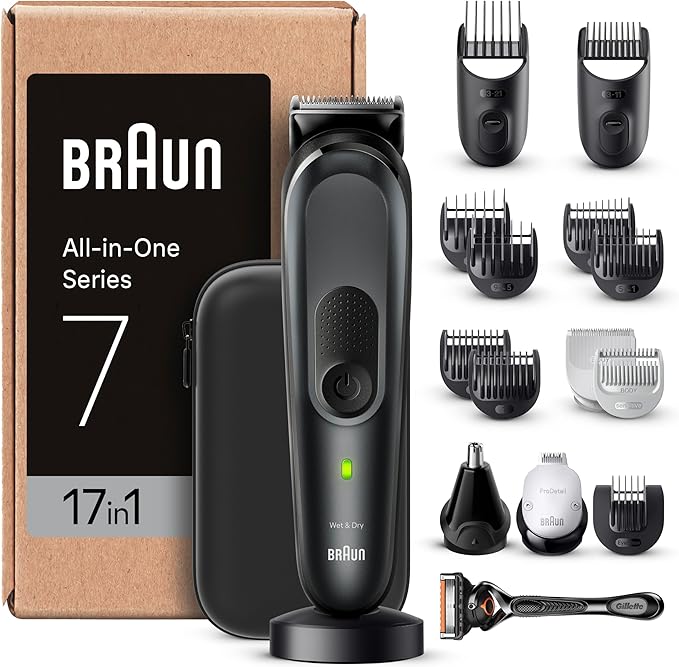 Braun MGK7491 17-in-1: il kit completo per barba, capelli e corpo oggi con il 40% di sconto su Amazon