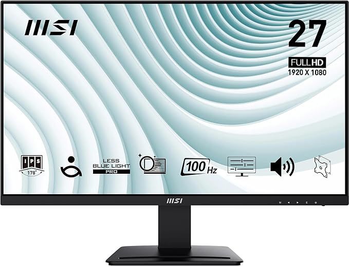 MSI PRO MP273A Monitor 27 pollici Full HD in sconto del 39%: un’occasione da non perdere su Amazon