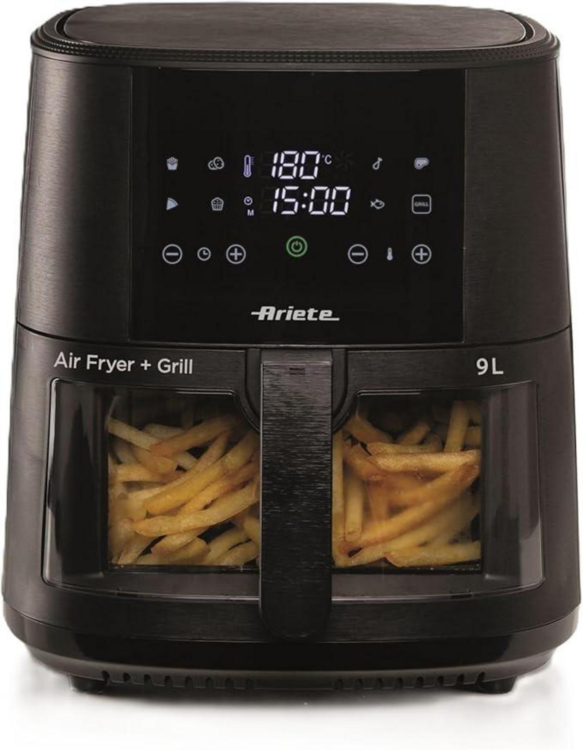 Ariete 4630 Friggitrice ad Aria 9L in offerta: cucina sana e croccante a prezzo scontato su Amazon