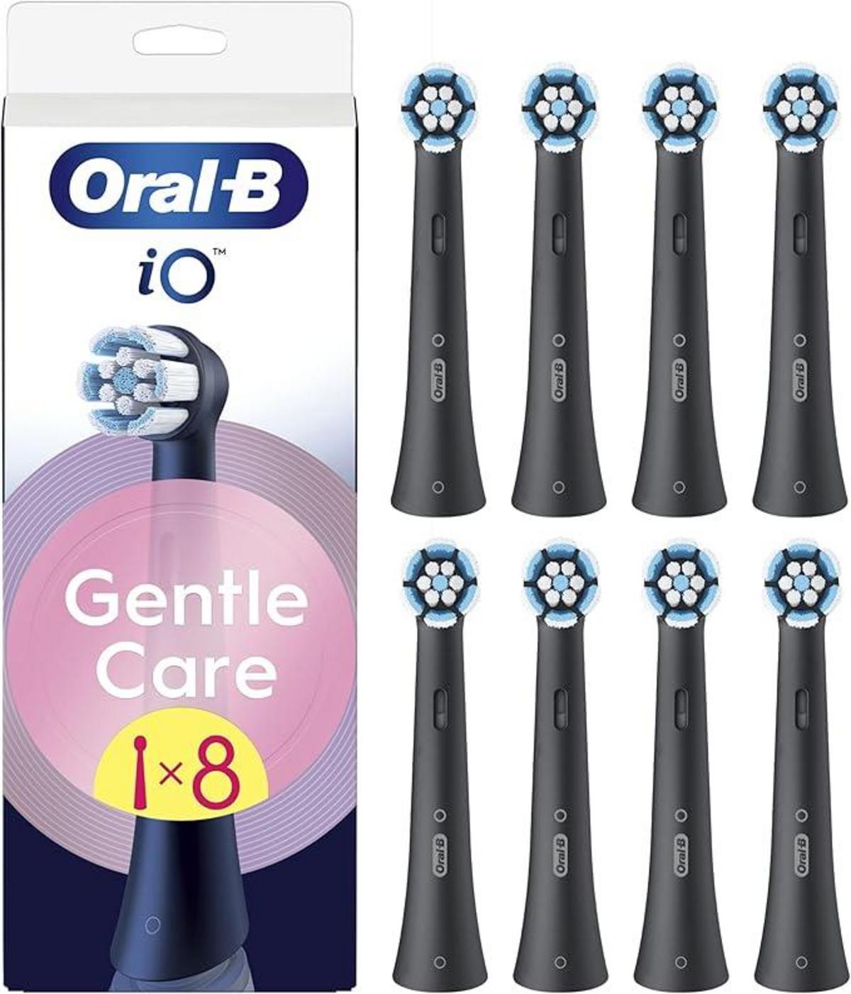 Testine Oral-B iO Gentle Care in offerta oggi: sconto del 59% su Amazon per il pack da 8 pezzi