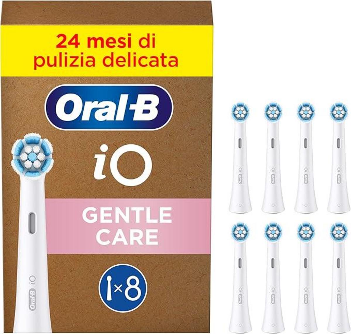 Oral-B iO Gentle Care: testine di ricambio al 50% di sconto su Amazon, un’occasione da non perdere