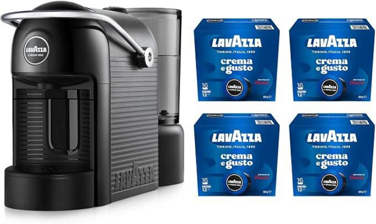 Lavazza A Modo Mio Jolie Evo in offerta su Amazon: macchina da caffè con 64 capsule incluse a prezzo scontato