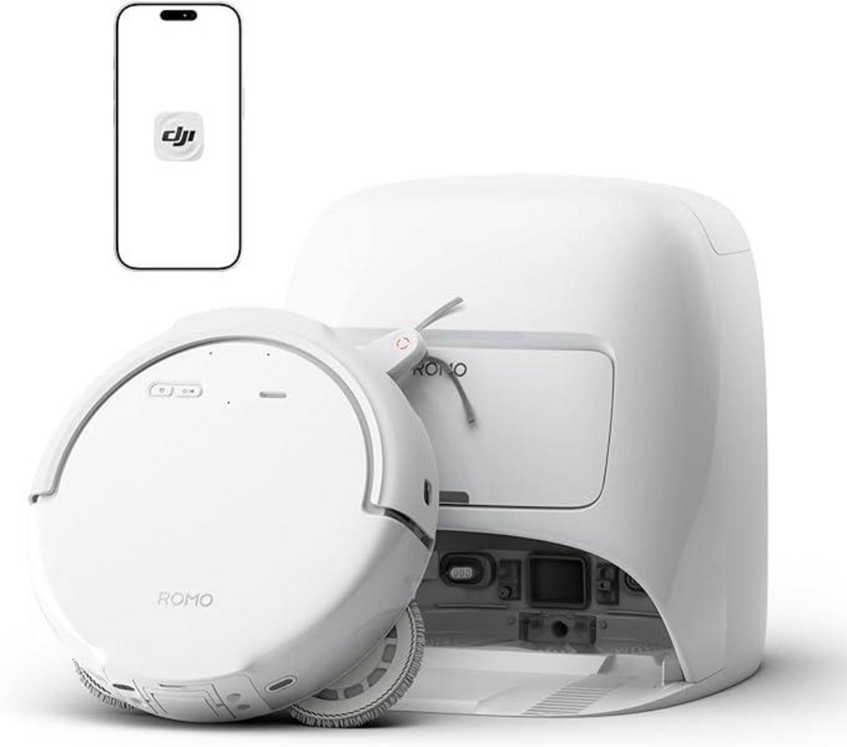 DJI ROMO S: il robot aspirapolvere con tecnologia da drone in sconto del 41% su Amazon